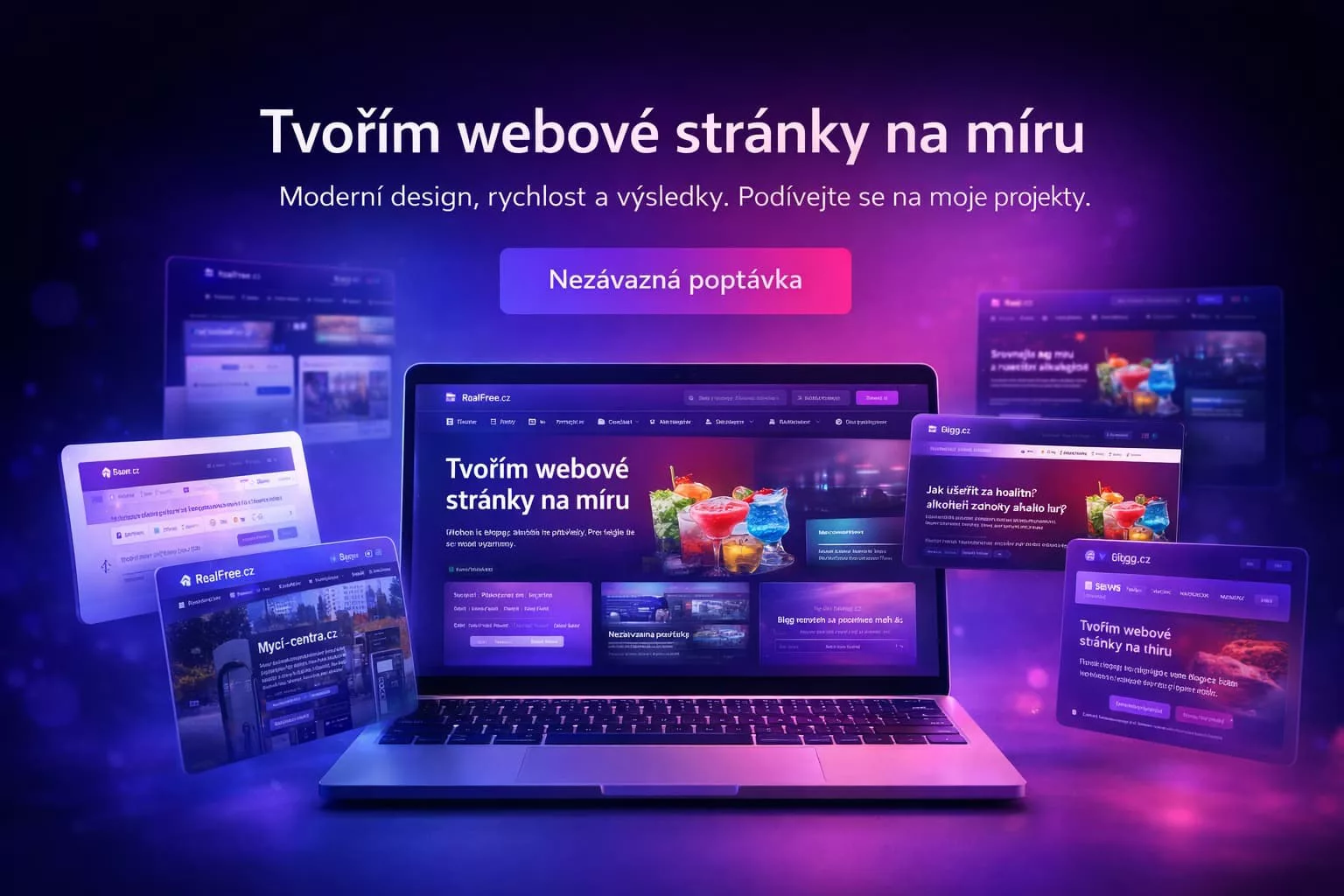 Web na míru na vlastním bezpečném a rychlém CMS